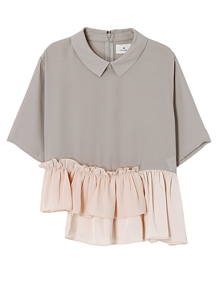 いそざいキリカエシャツ