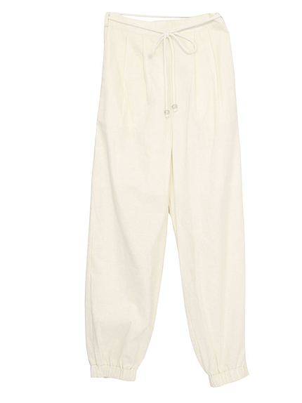 リボンベルトパンツ