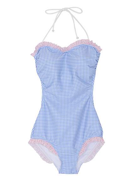 ときめきギンガムワンピース