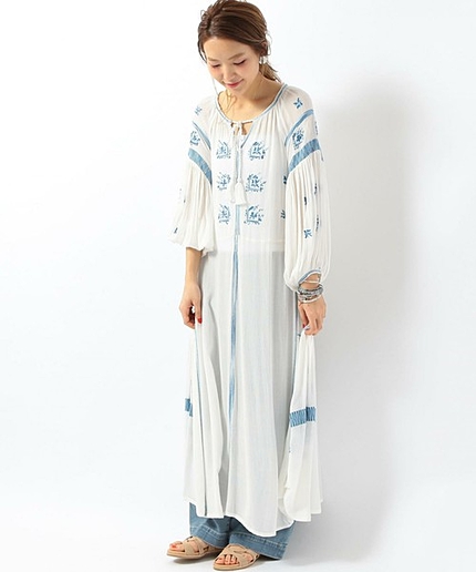 レーヨン刺繍ワンピース/AEBC Ry EMB OP