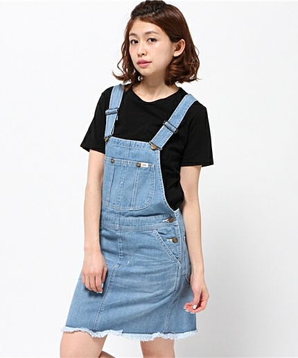 Leeサロペットスカート/Lee SALOPETTE SK