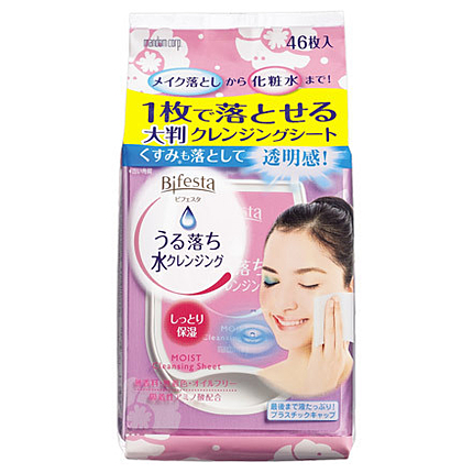 うる落ち水クレンジング シート モイスト