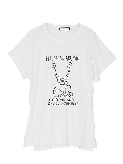 ダニエルジョンストンコラボスリットT