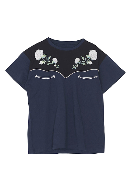 WESTERN　EMBROIDERY TEE