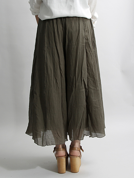 WEGO/楊柳ワイドパンツ