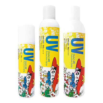 ビベッケの全身まるごとサラサラUVスプレー SPF50+ PA++++ 無香料
