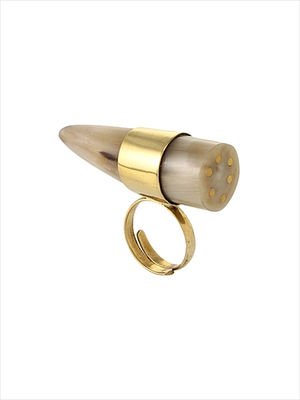 〈SOKO〉Horn Cone RING