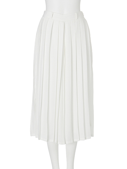 プリーツガウチョパンツ