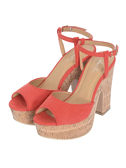 【goods】コルクヒールサンダル