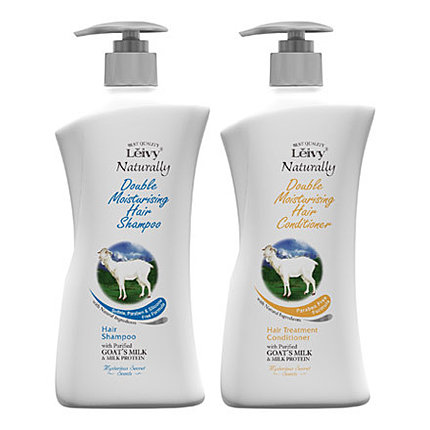 ヘアシャンプー/ヘアコンディショナーゴートミルク&ミルクプロテイン