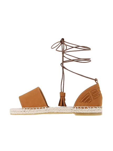 【Casual】ヒールモチーフジュートサンダル