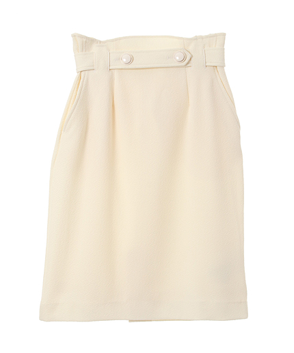 ハイウエストミドル丈スカート