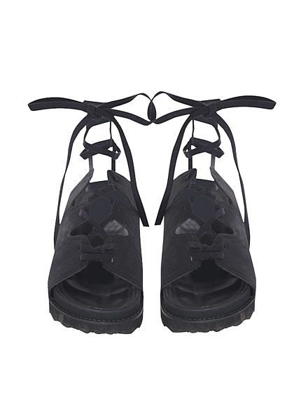 BULKY LACE UPサンダル