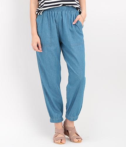 デニムジョガーパンツ