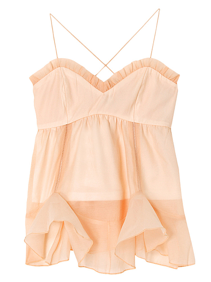 ラッフルフリルベビードール