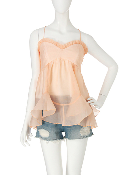 ラッフルフリルベビードール