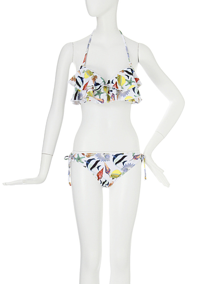 【LIFE】フィッシュ柄ビキニ