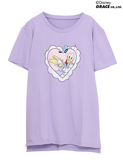 ハートフリルDONALD＆DAISY Tシャツ