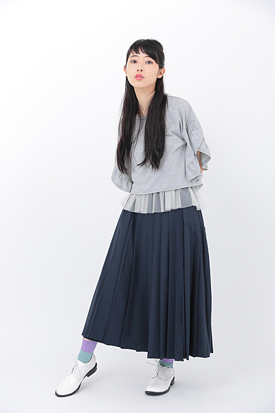 CAROLINA GLASER / プリーツ スカーチョ パンツ