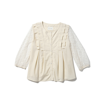 CAROLINA GLASER / フリルブラウス