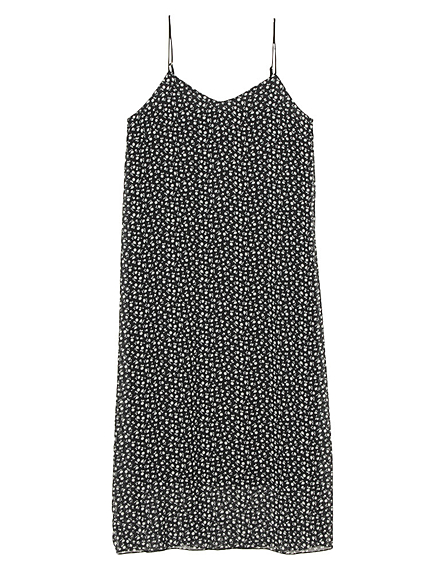 ワントーンフラワーパターンOP