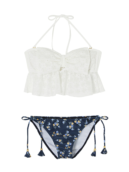 レースリボンビキニ