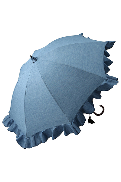 B.B デニムフリル日傘