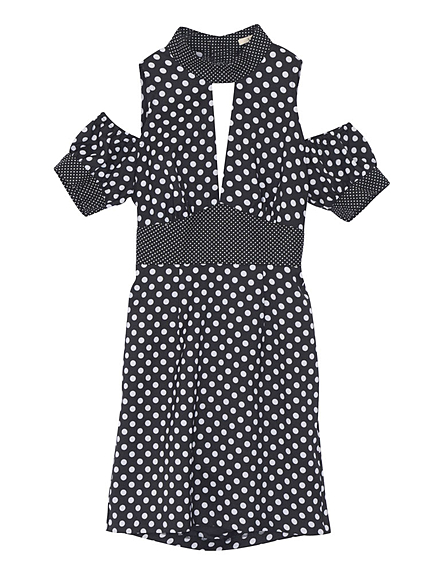 ドット×ミニワンピース
