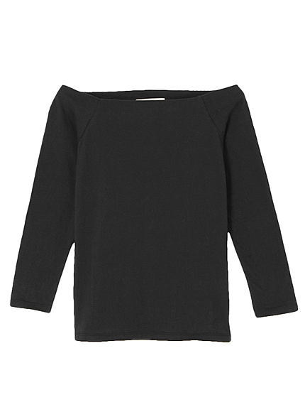 オフショルロンTee