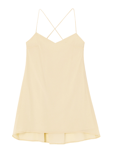 バッククロスエアリーワンピース