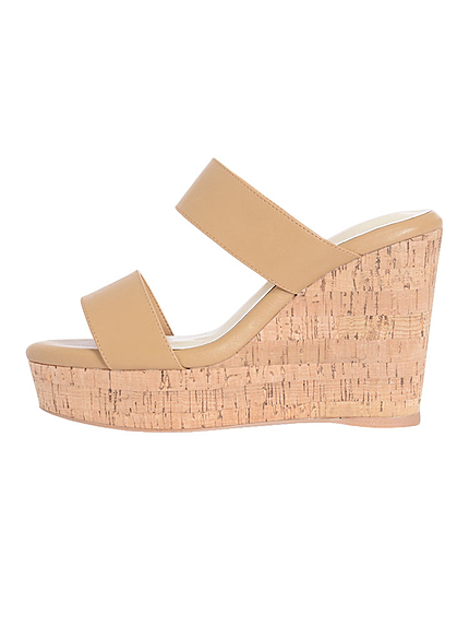 【GDS】 ダブルベルトウェッジサンダル