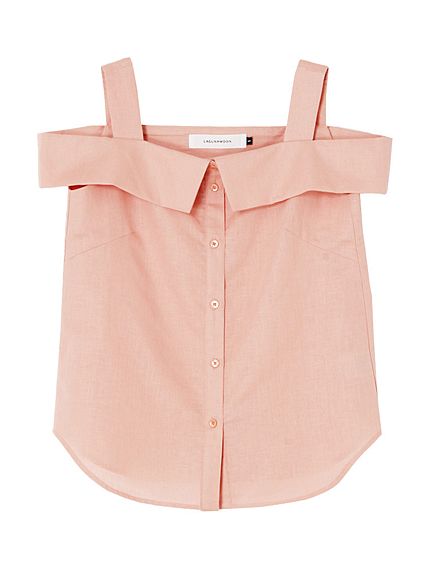 キャミソールシャツブラウス