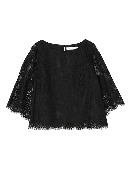 【BSC】 コードレースフレアブラウス