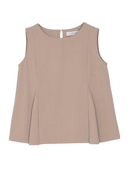 サイドタックジョーゼットブラウス