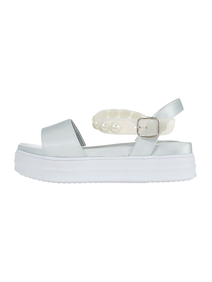 パールフラットサンダル