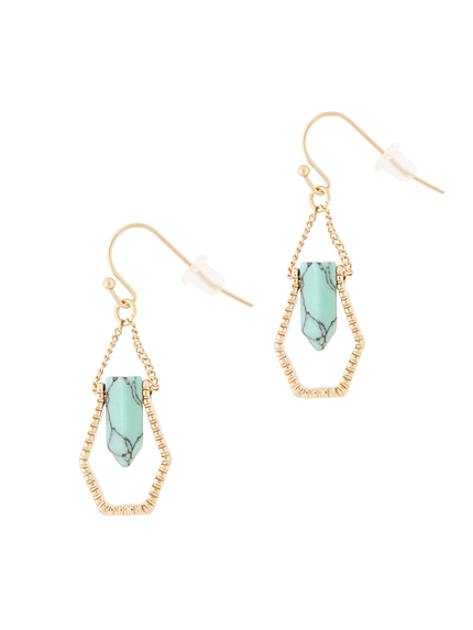 Marble swing ピアス