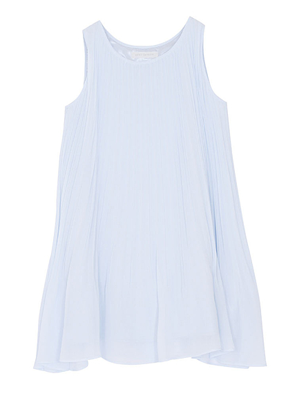 【DUO】 ランダムプリーツシフォンワンピース