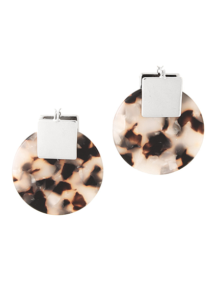 MARBLE　DISKピアス