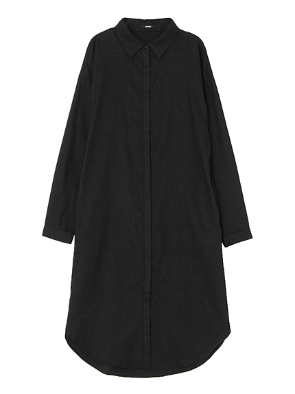LAWN MINIMALシャツワンピース
