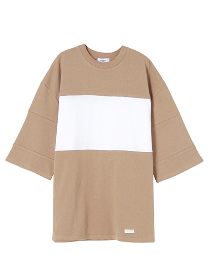 【SHARED】LINE CREW HALFスウェット