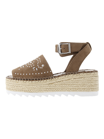 スタッズエスパサンダル