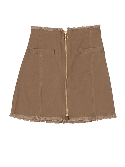 ZIP台形スカート