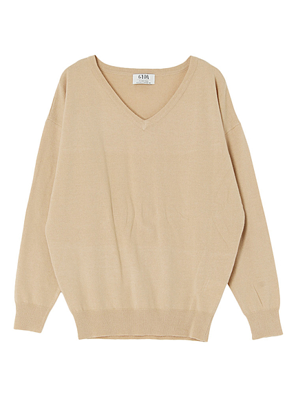 BASICVネックニット