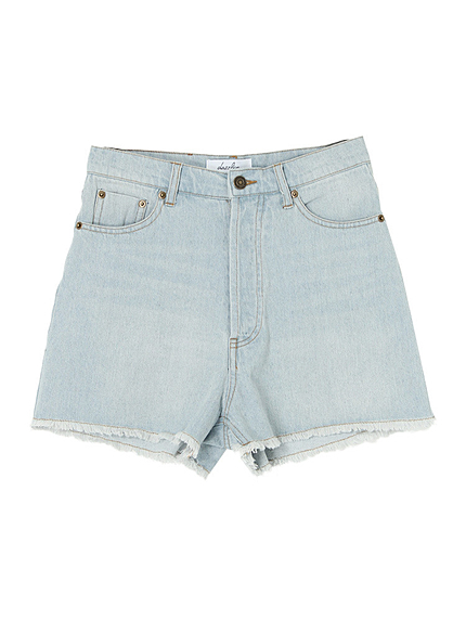 【sc】フリンジデニムショートパンツ