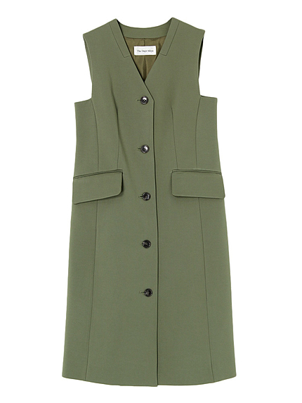 ロングベストワンピース