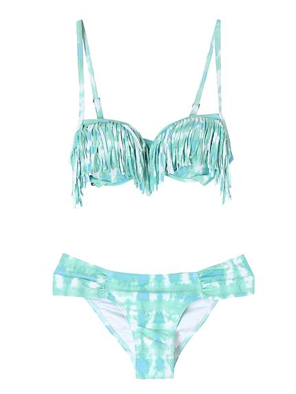 【goods】dazzlin×ROXY PEACOCK BIKINI