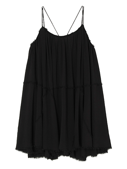 切替キャミフレアワンピース