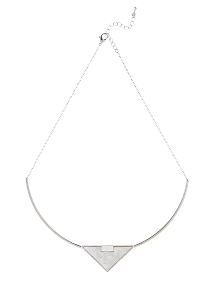 【LIFE】マーブルトライアングルネックレス