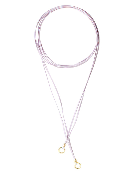 ダブルミニサークルロングチョーカー