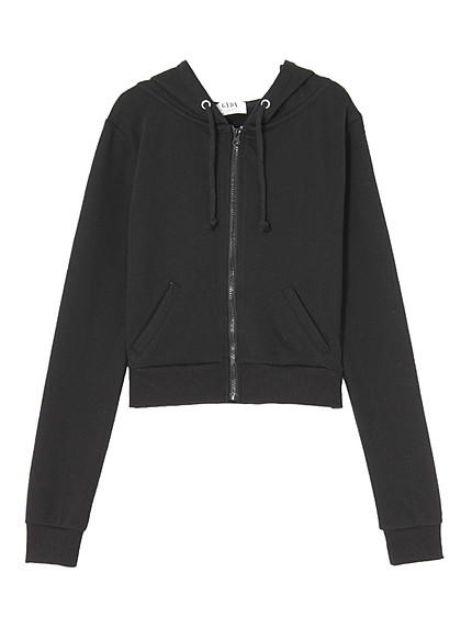 basicショートパーカー